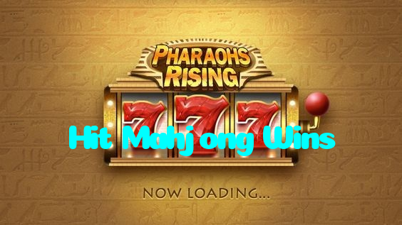 Hit Mahjong Wins casino presented on mobile device in Pakistan with slots and live games